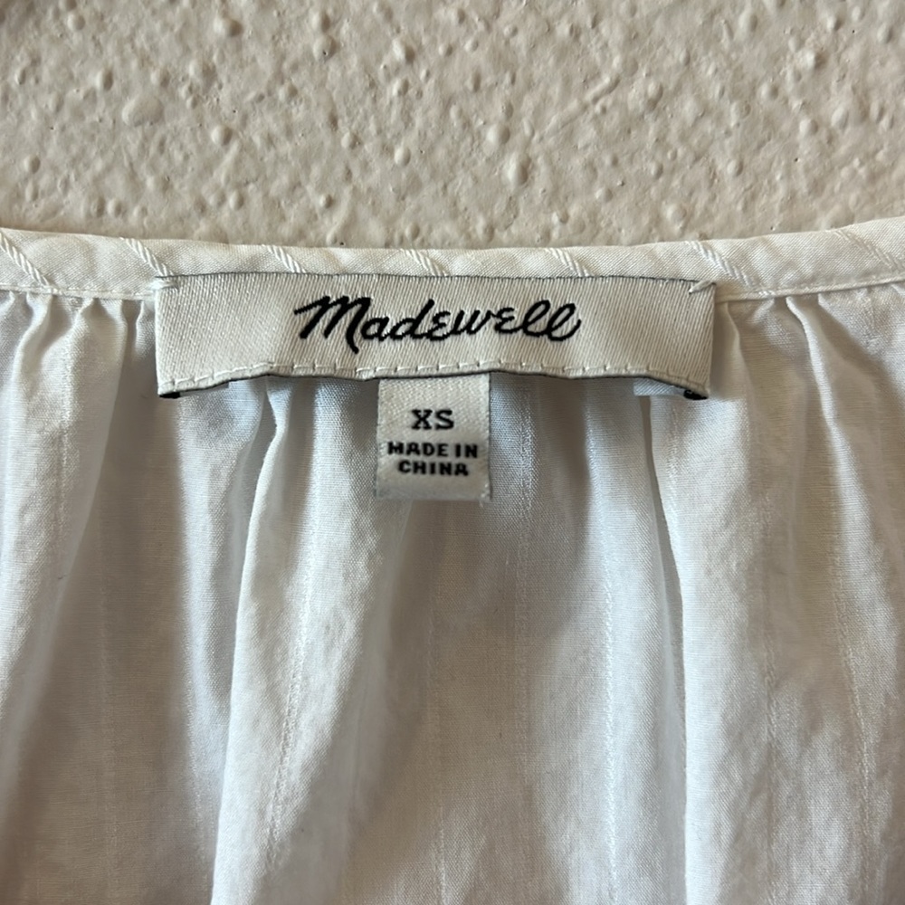 Madewell Fabel Embroidered Blouse - Picture 7 of 9